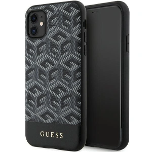 Kup Etui Guess GUHMN61HGCFSEK Apple iPhone 11/XR czarny/black hardcase GCube Stripes MagSafe - GUE2624 - {ean13} - Sklep Home Screen