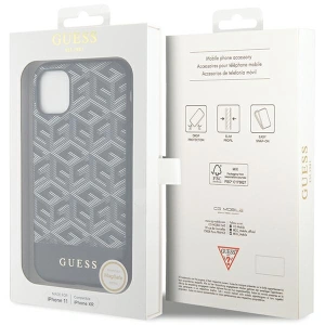 Kup Guess Apple Tasche GUHMN61HGCFSEK iPhone 11/XR schwarz/schwarz Hartschale GCube Stripes MagSafe - GUE2624 - {ean13} - Sklep Home Screen