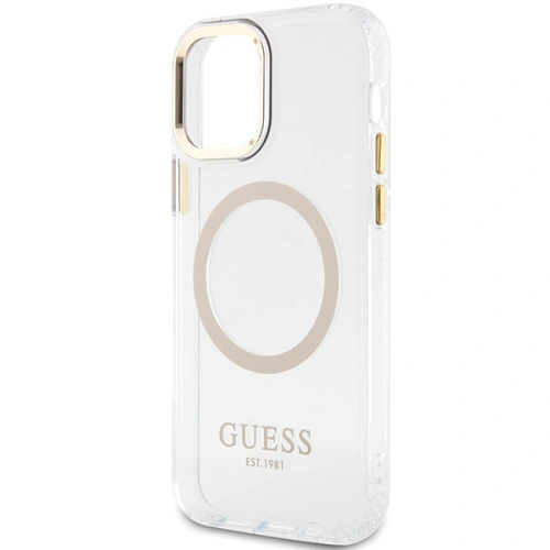 Kup Etui Guess GUHMP12MHTRMD Apple iPhone 12/12 Pro aurie/gold hardcase Metal Outline Magsafe - GUE2625 - {ean13} - Sklep Home Screen