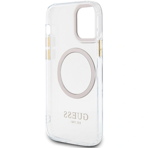 Kup Etui Guess GUHMP12MHTRMD Apple iPhone 12/12 Pro aurie/gold hardcase Metal Outline Magsafe - GUE2625 - {ean13} - Sklep Home Screen