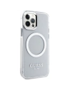 Kup Etui Guess GUHMP12MHTRMS Apple iPhone 12/12 Pro srebrny/silver hard case Metal Outline Magsafe - GUE2627 - {ean13} - Sklep Home Screen