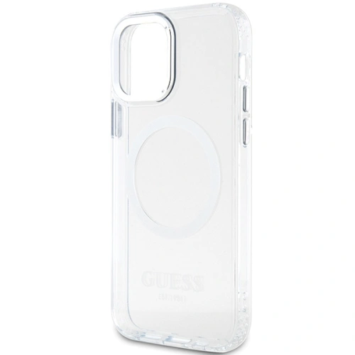 Kup Etui Guess GUHMP12MHTRMS Apple iPhone 12/12 Pro srebrny/silver hard case Metal Outline Magsafe - GUE2627 - {ean13} - Sklep Home Screen