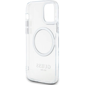 Kup Etui Guess GUHMP12MHTRMS Apple iPhone 12/12 Pro srebrny/silver hard case Metal Outline Magsafe - GUE2627 - {ean13} - Sklep Home Screen