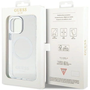 Kup Etui Guess GUHMP12MHTRMS Apple iPhone 12/12 Pro srebrny/silver hard case Metal Outline Magsafe - GUE2627 - {ean13} - Sklep Home Screen