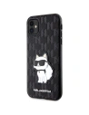 Kup Etui Karl Lagerfeld KLHCN61SAKHPCK Apple iPhone 11/XR černý/black Saffiano Monogram Choupette - KLD1592 - {ean13} - Sklep Home Screen