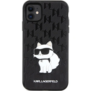 Kup Etui Karl Lagerfeld KLHCN61SAKHPCK Apple iPhone 11/XR czarny/black Saffiano Monogram Choupette - KLD1592 - {ean13} - Sklep Home Screen