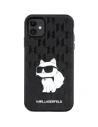 Kup Etui Karl Lagerfeld KLHCN61SAKHPCK Apple iPhone 11/XR černý/black Saffiano Monogram Choupette - KLD1592 - {ean13} - Sklep Home Screen