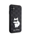 Kup Etui Karl Lagerfeld KLHCN61SAKHPCK Apple iPhone 11/XR černý/black Saffiano Monogram Choupette - KLD1592 - {ean13} - Sklep Home Screen