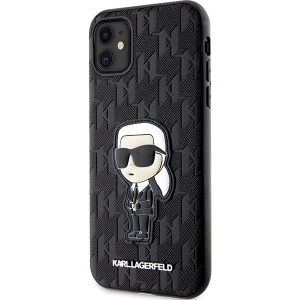 Kup Etui Karl Lagerfeld KLHCN61SAKHPKK Apple iPhone 11/XR czarny/black Saffiano Monogram Ikonik - KLD1593 - {ean13} - Sklep Home Screen