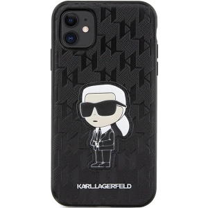 Kup Etui Karl Lagerfeld KLHCN61SAKHPKK Apple iPhone 11/XR czarny/black Saffiano Monogram Ikonik - KLD1593 - {ean13} - Sklep Home Screen