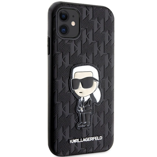Kup Karl Lagerfeld Apple Tasche KLHCN61SAKHPKK iPhone 11/XR schwarz/schwarz Saffiano Monogram Ikonik - KLD1593 - {ean13} - Sklep Home Screen