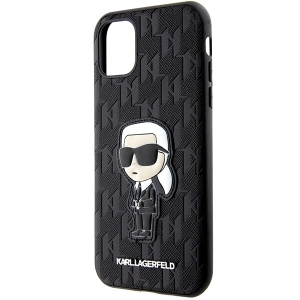 Kup Etui Karl Lagerfeld KLHCN61SAKHPKK Apple iPhone 11/XR czarny/black Saffiano Monogram Ikonik - KLD1593 - {ean13} - Sklep Home Screen