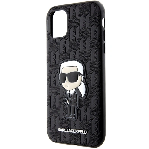 Kup Karl Lagerfeld Apple Tasche KLHCN61SAKHPKK iPhone 11/XR schwarz/schwarz Saffiano Monogram Ikonik - KLD1593 - {ean13} - Sklep Home Screen