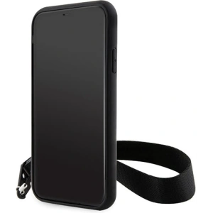 Kup Karl Lagerfeld Apple Tasche KLHCN61SAKLMBSK iPhone 11/XR schwarz/schwarz Hartschale Monogram Losange Saffiano - KLD1594 - {ean13} - Sklep Home Screen