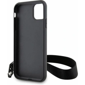 Kup Karl Lagerfeld Apple Tasche KLHCN61SAKLMBSK iPhone 11/XR schwarz/schwarz Hartschale Monogram Losange Saffiano - KLD1594 - {ean13} - Sklep Home Screen