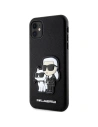 Kup Etui Karl Lagerfeld KLHCN61SANKCPK Apple iPhone 11/XR hardcase negru/black Saffiano Karl & Choupette - KLD1595 - {ean13} - Sklep Home Screen