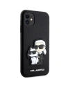 Kup Etui Karl Lagerfeld KLHCN61SANKCPK Apple iPhone 11/XR hardcase negru/black Saffiano Karl & Choupette - KLD1595 - {ean13} - Sklep Home Screen