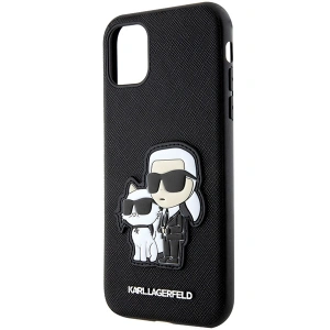 Kup Etui Karl Lagerfeld KLHCN61SANKCPK Apple iPhone 11/XR hardcase czarny/black Saffiano Karl & Choupette - KLD1595 - {ean13} - Sklep Home Screen