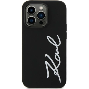 Kup Karl Lagerfeld Apple Tasche KLHCN61SKSVGK iPhone 11/XR schwarz/schwarz Hartschale Silikon Signature - KLD1596 - {ean13} - Sklep Home Screen