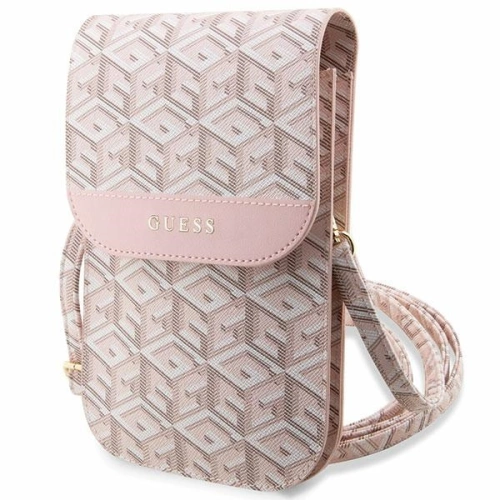 Kup Torebka Guess GUWBHGCFSEP różowy/pink GCube Stripe - GUE2631 - {ean13} - Sklep Home Screen
