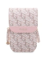 Kup Torebka Guess GUWBHGCFSEP różowy/pink GCube Stripe - GUE2631 - {ean13} - Sklep Home Screen