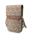 Torebka Guess GUWBHGCFSEW brązowy/brown GCube Stripe