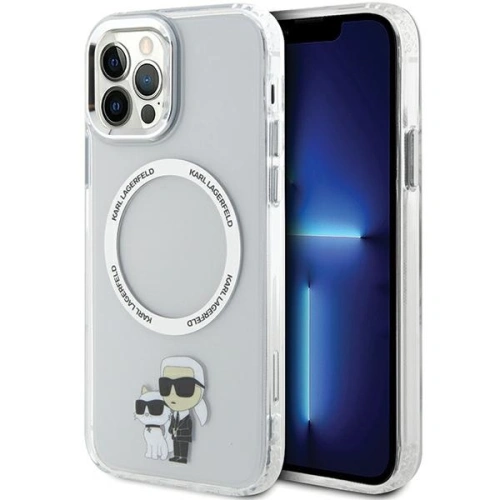 Kup Etui Karl Lagerfeld KLHMP12MHNKCIT Apple iPhone 12/12 Pro kemény ház átlátszó Iconic Karl&Choupette Magsafe - KLD1598 - {ean13} - Sklep Home Screen