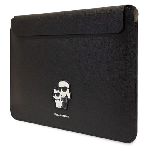 Kup Karl Lagerfeld Case Sleeve KLCS14SAKCPMK 14 Zoll schwarz/schwarz Saffiano Karl&Choupette - KLD1599 - {ean13} - Sklep Home Screen