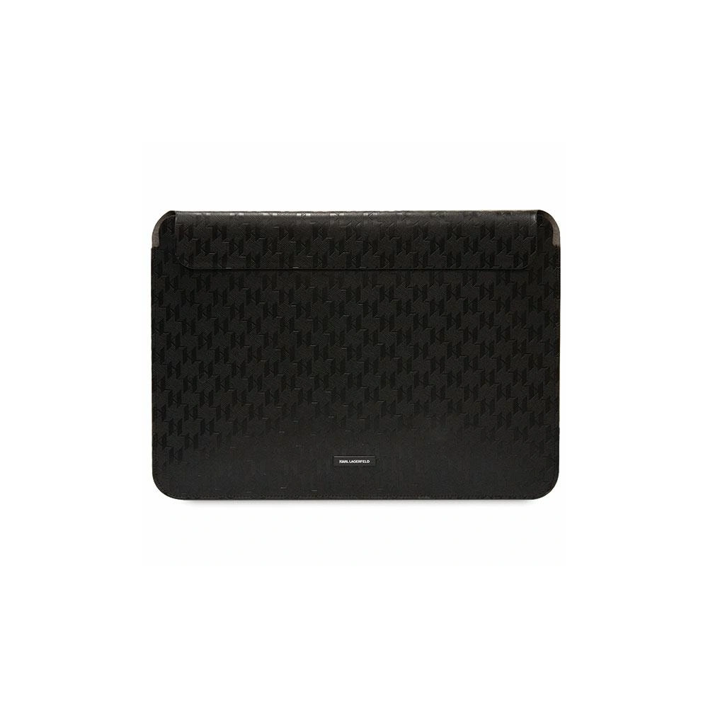 Etui Karl Lagerfeld Sleeve KLCS14SAKLHPK 14 cali czarny/black Saffiano Plaque