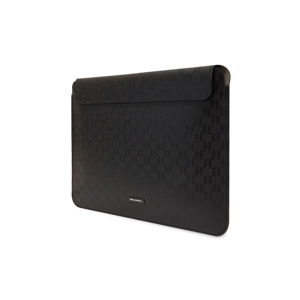 Etui Karl Lagerfeld Sleeve KLCS14SAKLHPK 14 cali czarny/black Saffiano Plaque