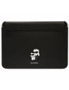 Karl Lagerfeld Kofferhülle KLCS16SAKCPMK 16 Zoll schwarz/schwarz Saffiano Karl&Choupette