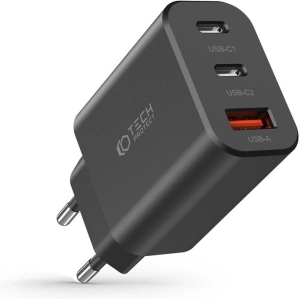 Kup Încărcător de rețea Tech-Protect C30W Încărcător de rețea cu 3 porturi PD 30W QC 3.0 Negru - THP2056 - {ean13} - Sklep Home Screen