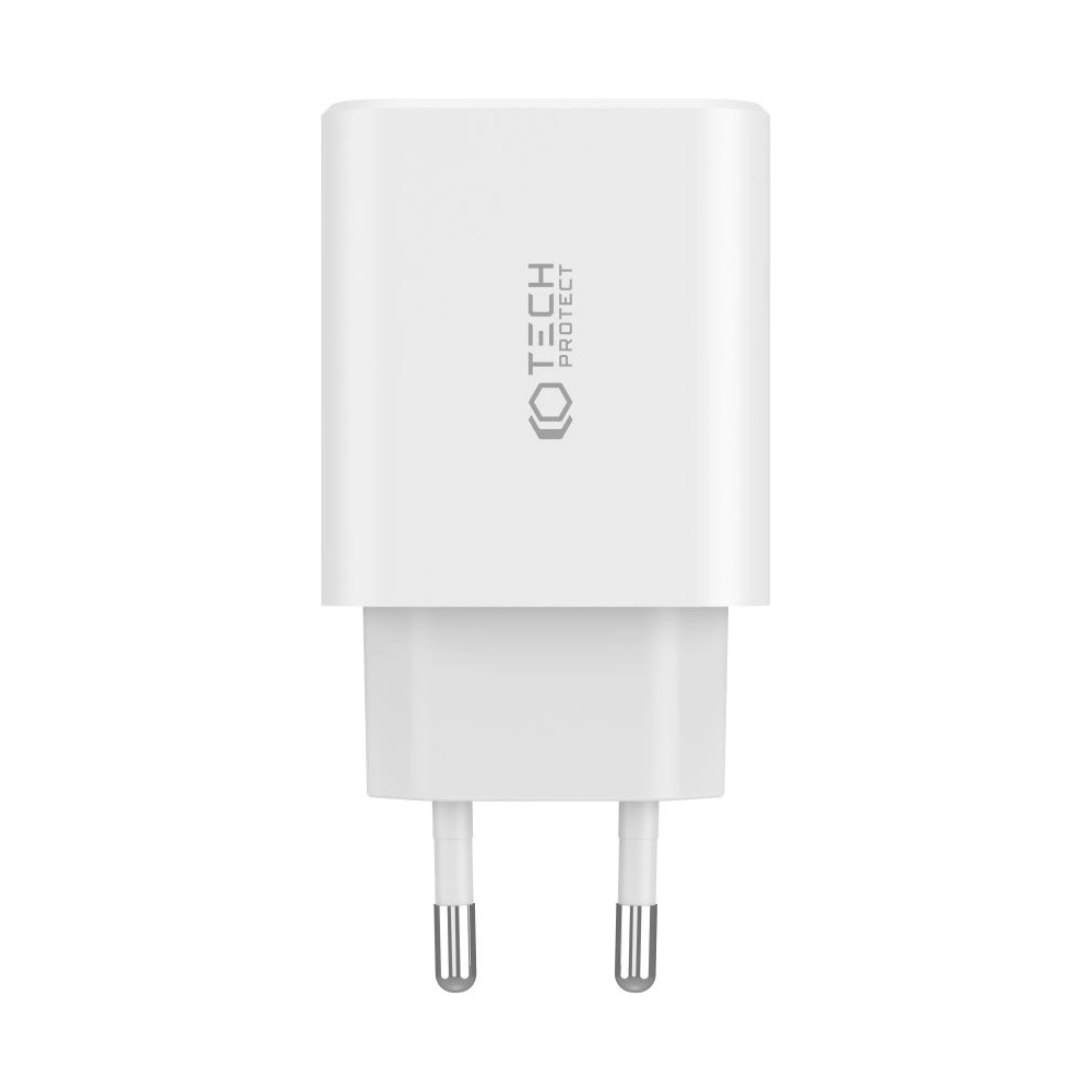 Ładowarka sieciowa Tech-Protect C30W 3-port Network Charger PD 30W QC 3.0 White