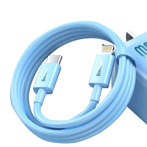 Kup Kábel Baseus Superior Series USB-C/Lightning 20W PD 1m kék - BSU4377 - {ean13} - Sklep Home Screen