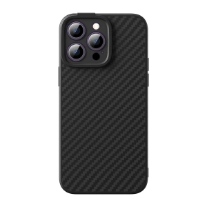 Etui + szklo Baseus Szintetikus Szál MagSafe Apple iPhone 14 Pro Max fekete