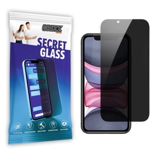 Kup Pénzügyi üveg GrizzGlass SecretGlass Apple iPhone 11-hez - GRZ5169 - {ean13} - Sklep Home Screen