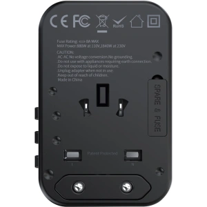 Buy Choetech PD5009-BK Wall Charger GaN 2xUSB-C/USB-A 65W Power Delivery black - CHT180 - {ean13} - Home Screen Store Europe