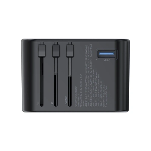 Kup Choetech Ladegerät PD5009-BK GaN 2xUSB-C/USB-A 65W Power Delivery schwarz - CHT180 - {ean13} - Sklep Home Screen