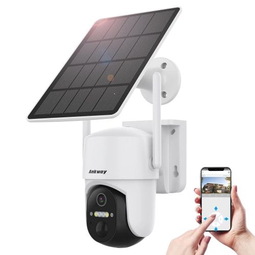 Kup Cameră Choetech ASC005 WiFi cu aplicație de control Android/iOS + panou solar 5W - CHT182 - {ean13} - Sklep Home Screen