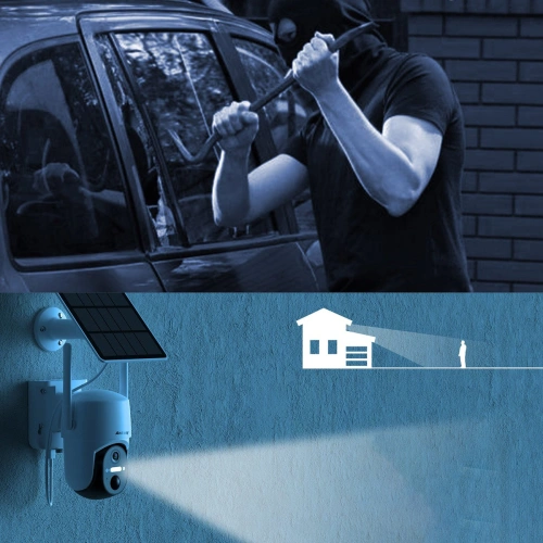 Kup Cameră Choetech ASC005 WiFi cu aplicație de control Android/iOS + panou solar 5W - CHT182 - {ean13} - Sklep Home Screen