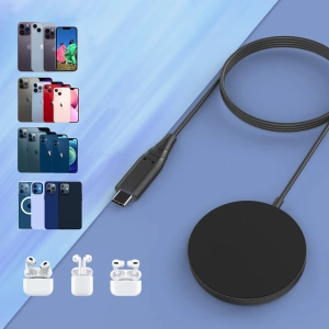 Buy Choetech T518-F-BK 15W MagSafe Magnetic Wireless Charger black - CHT183 - {ean13} - Home Screen Store Europe