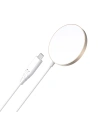 Încărcător wireless magnetic Choetech T518-F-GO 15W MagSafe pentru Apple iPhone 12/13/14 aurie