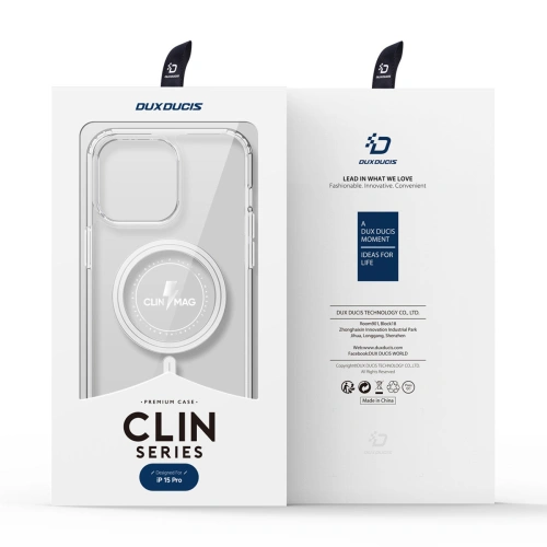 Buy Dux Ducis Clin MagSafe Apple iPhone 15 Pro Max clear - DDS1749 - {ean13} - Home Screen Store Europe