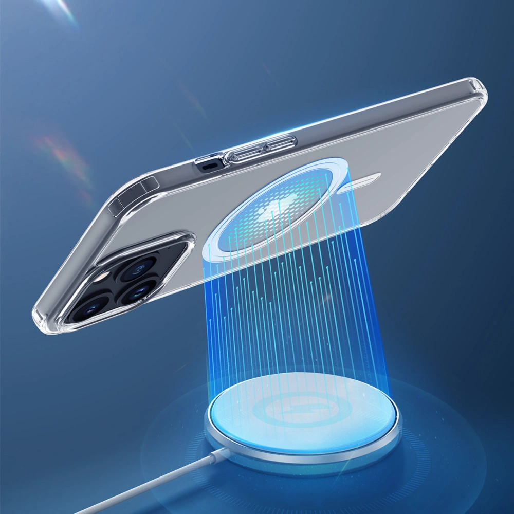 Etui Dux Ducis Clin MagSafe Apple iPhone 15 Pro przezroczyste