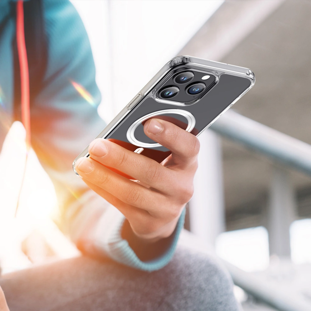 Etui Dux Ducis Clin MagSafe Apple iPhone 15 Pro przezroczyste