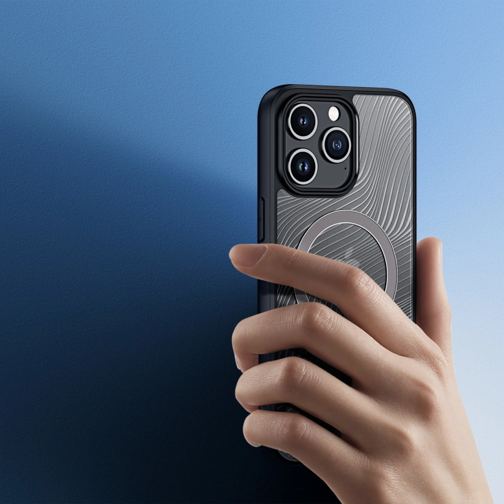 Etui Dux Ducis Aimo Mag MagSafe Apple iPhone 15 Pro Max czarne