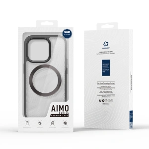Etui Dux Ducis Aimo Mag MagSafe Apple iPhone 15 Pro czarne