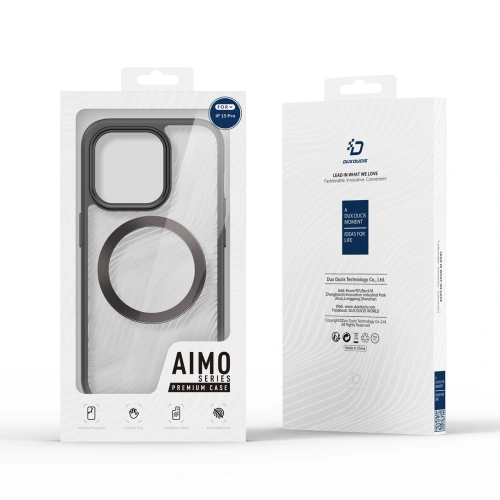 Buy Dux Ducis Aimo Mag MagSafe Apple iPhone 15 Pro black - DDS1754 - {ean13} - Home Screen Store Europe
