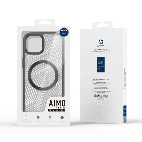 Kup Etui Dux Ducis Aimo Mag MagSafe Apple iPhone 15 czarne - DDS1756 - {ean13} - Sklep Home Screen