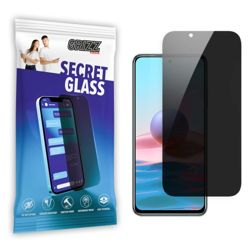 Kup Pályázó üveg GrizzGlass SecretGlass a Xiaomi Redmi Note 10 Pro-hoz - GRZ5246 - {ean13} - Sklep Home Screen